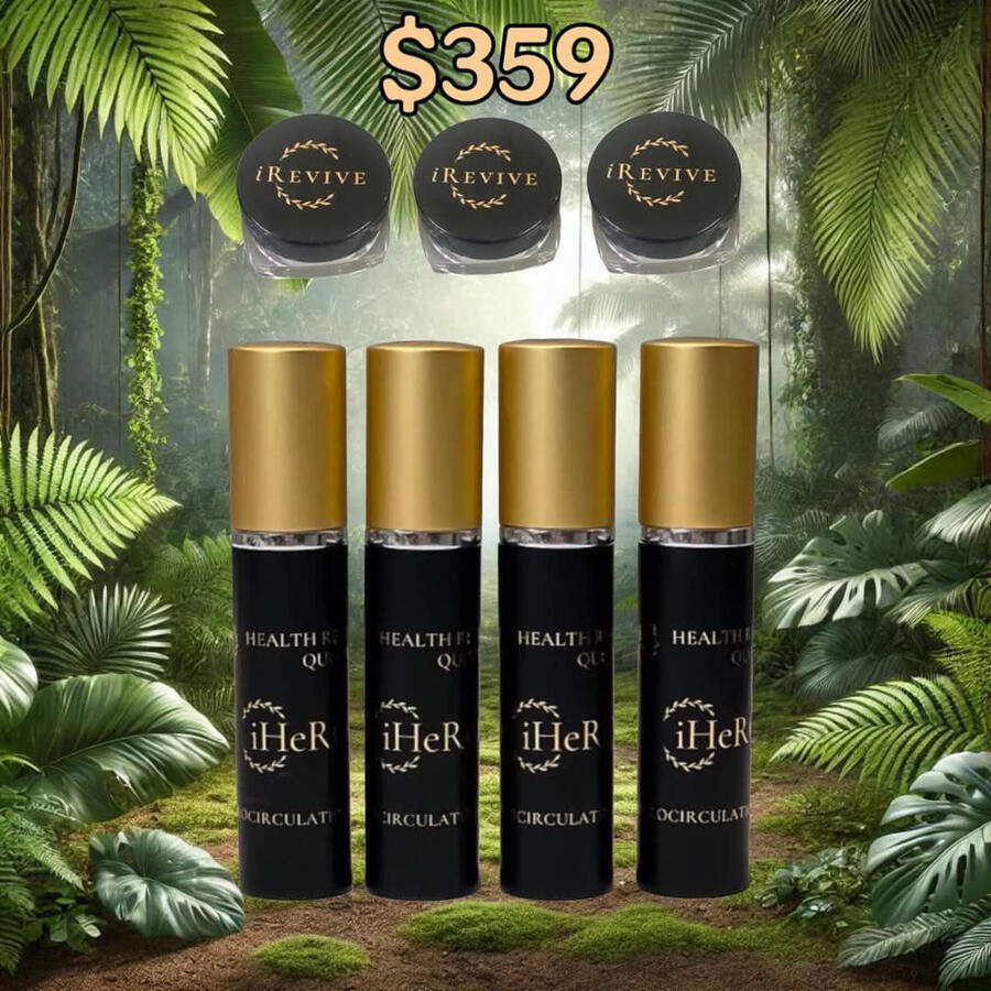 iHeRQles™ (spray) + iRevive™ (cream) iHeRQles™ (spray) + iRevive™ (cream)